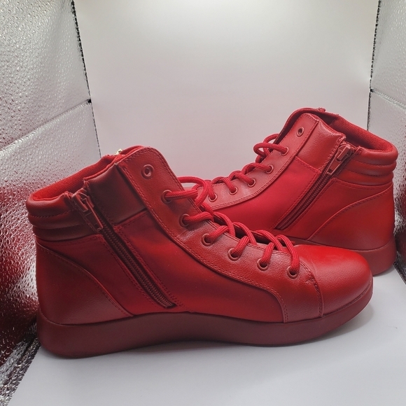Womens Call it Spring red high top Sneakers size 7 - Picture 6 of 16